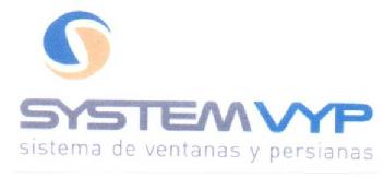 SYSTEM VYP SISTEMA DE VENTANAS Y PERSIANAS