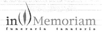 IN MEMORIAM FUNERARIA TANATORIO