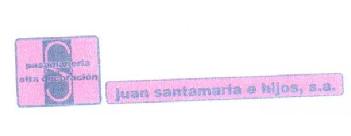 SPAD PASAMANERIA ALTA DECORACION JUAN SANTAMARIA E HIJOS, S.A