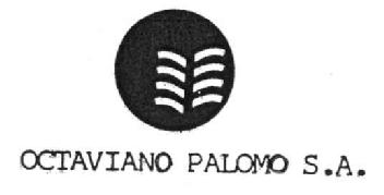 OCTAVIANO PALOMO S.A