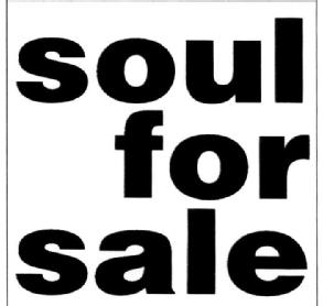 SOUL FOR SALE