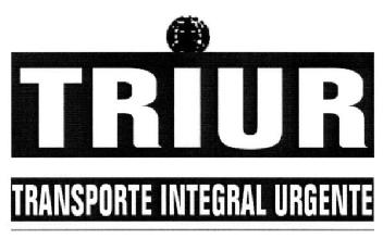 TRIUR TRANSPORTE INTEGRAL URGENTE