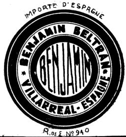 BENJAMIN BELTRAN BENJAMIN VILLAREAL-ESPAGNE