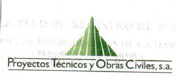 PROYECTOS TECNICOS Y OBRAS CIVILES, S.A