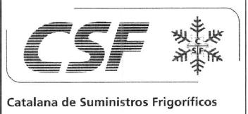 CSF CATALANA DE SUMINISTROS FRIGORIFICOS