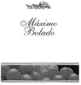 MAXIMO BOLADO