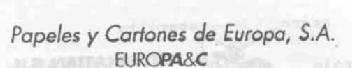 PAPELES Y CARTONES DE EUROPA, S.A. EUROPA&C