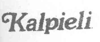 KALPIELI