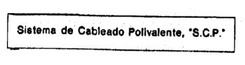 SISTEMA DE CABLEADO POLIVALENTE, 