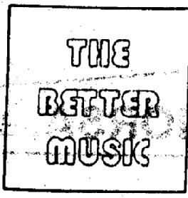 THE BETTER MUSIC