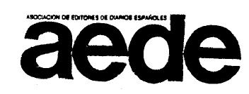 AEDE ASOCIACION DE EDITORES DE DIARIOS ESPAÑOLES