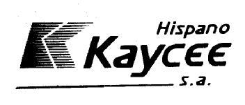 K HISPANO KAYCEE, S.A