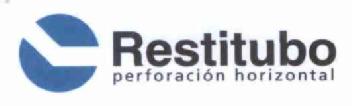 RESTITUBO PERFORACION HORIZONTAL