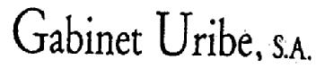 GABINET URIBE, S.A