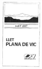 LLET UHT LLET PLANA DE VIC CPV COOPERATIVA PLANA DE VIC