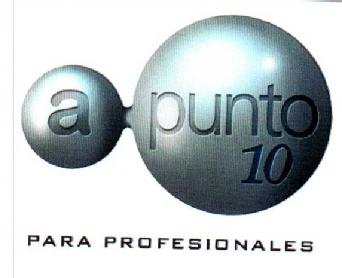 A PUNTO 10 PARA PROFESIONALES