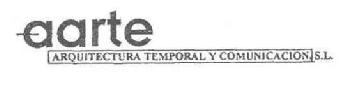 AARTE ARQUITECTURA TEMPORAL Y COMUNICACION,S.L