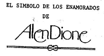 EL SIMBOLO DE LOS ENAMORADOS DE ALEN DIONE