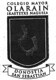COLEGIO MAYOR OLARAIN IKASTETXE NAGUSIA DONOSTIA SAN SEBASTIAN