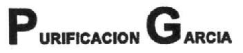 PURIFICACION GARCIA