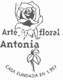 ARTE FLORAL ANTONIA CASA FUNDADA EN 1957