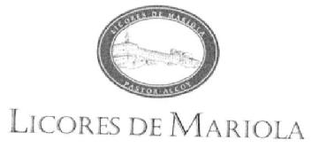 LICORES DE MARIOLA PASTOR - ALCOY
