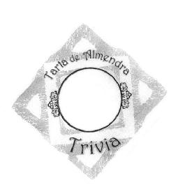 TARTA DE ALMENDRA TRIVIA
