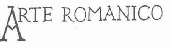 ARTE ROMANICO
