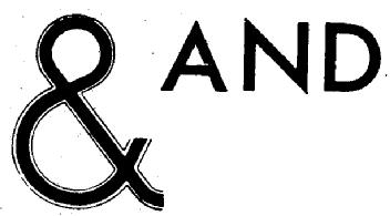 & AND
