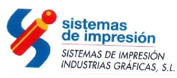 SISTEMAS DE IMPRESION SISTEMAS DE IMPRESION INDUSTRIAS GRAFICAS, S.L