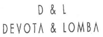 D & L DEVOTA & LOMBA