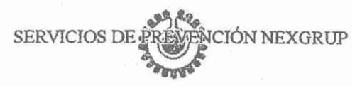 SERVICIOS DE PREVENCION NEXGRUP