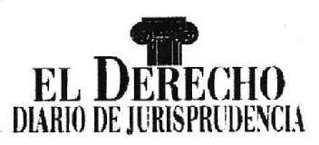 EL DERECHO DIARIO DE JURISPRUDENCIA