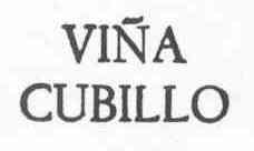 VIÑA CUBILLO