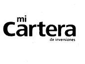MI CARTERA DE INVERSIONES