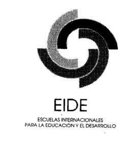 EIDE ESCUELAS INTERNACIONALES PARA LA EDUCACION Y EL DESARROLLO