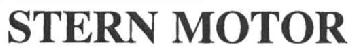 STERN MOTOR