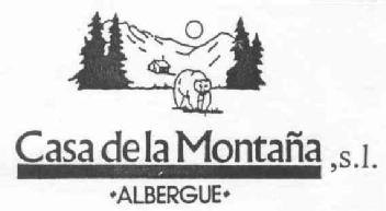 CASA DE LA MONTAÑA, S.L. ALBERGUE