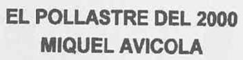 EL POLLASTRE DEL 2000 MIQUEL AVICOLA