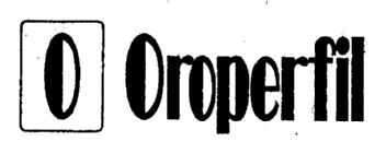 O OROPERFIL
