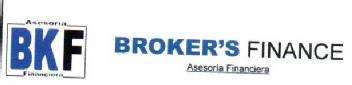ASESORIA FINANCIERA BKF BROKER'S FINANCE ASESORIA FINANCIERA