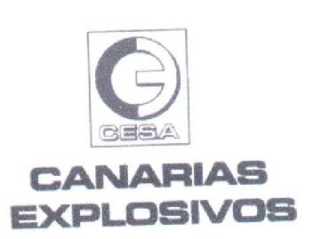 CE CESA CANARIAS EXPLOSIVOS