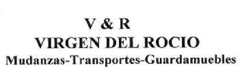 V & R VIRGEN DEL ROCIO MUDANZAS-TRANSPORTES-GUARDAMUEBLES