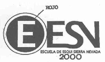 E ESV ESCUELA DE ESQUI SIERRA NEVADA 2000
