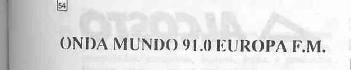ONDA MUNDO 91.0 EUROPA F.M