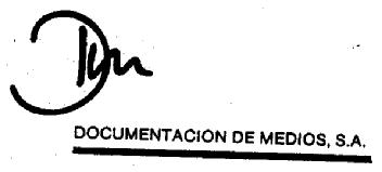 DM DOCUMENTACION DE MEDIOS, S.A