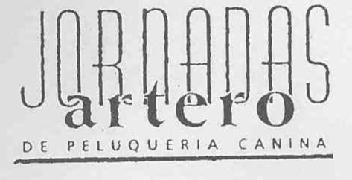 JORNADAS ARTERO DE PELUQUERIA CANINA
