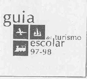 GUIA DEL TURISMO ESCOLAR 97-98