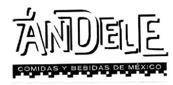 ANDELE COMIDAS Y BEBIDAS DE MEXICO