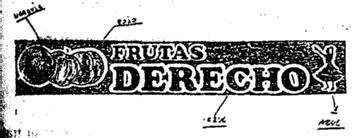 FRUTAS DERECHO